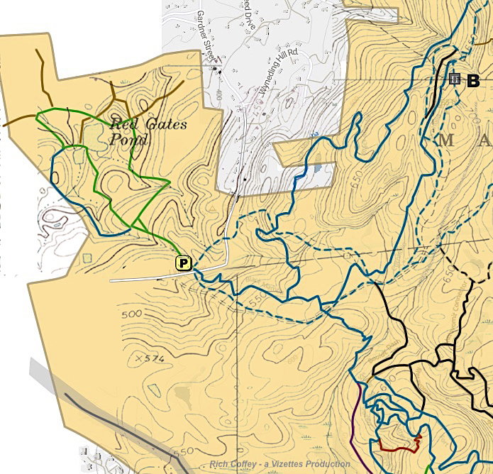 Case Mountain Line Street Topo