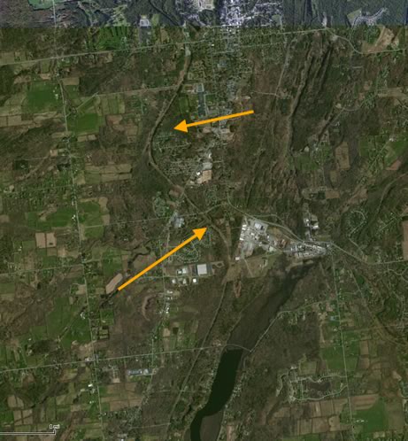 Northeast of Ballston Lake