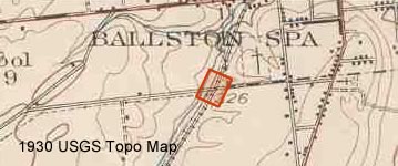 Ballston Spa Historical Map