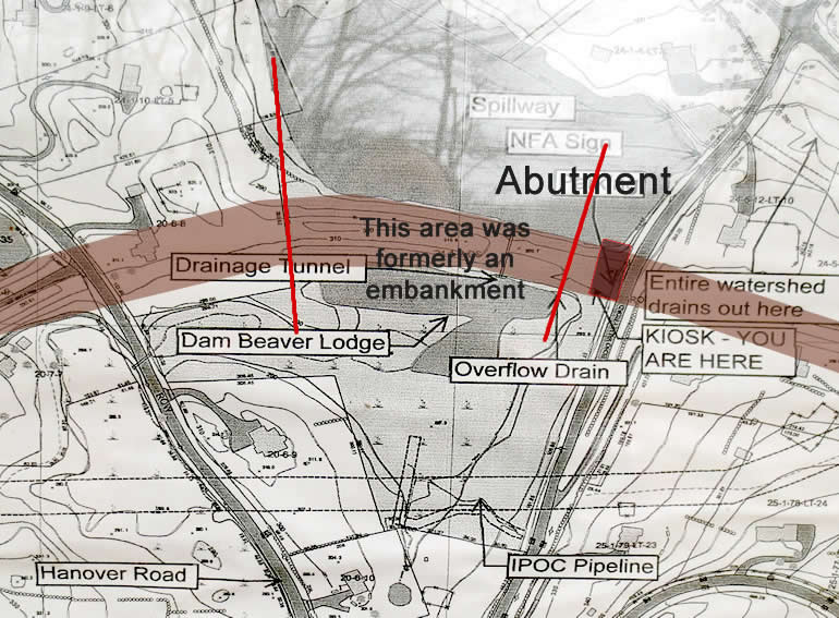 Cavanaugh Pond Kiosk Sign