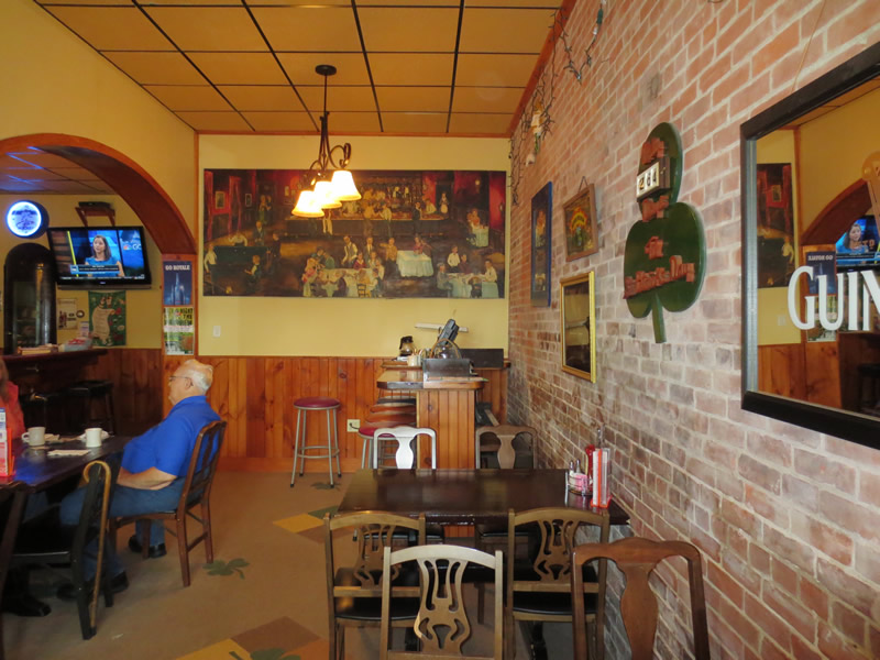 owego parkview pub interior mural