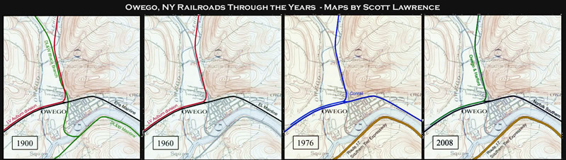 Owego RR Map Timeline