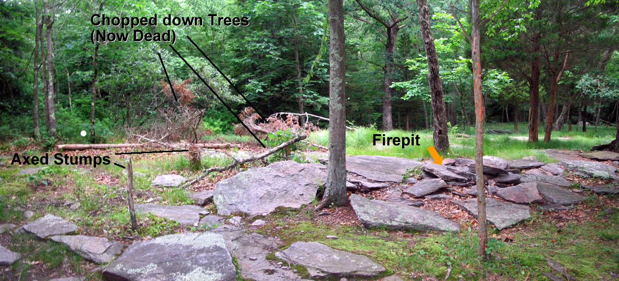 Slab Rock Clearing - Destruction